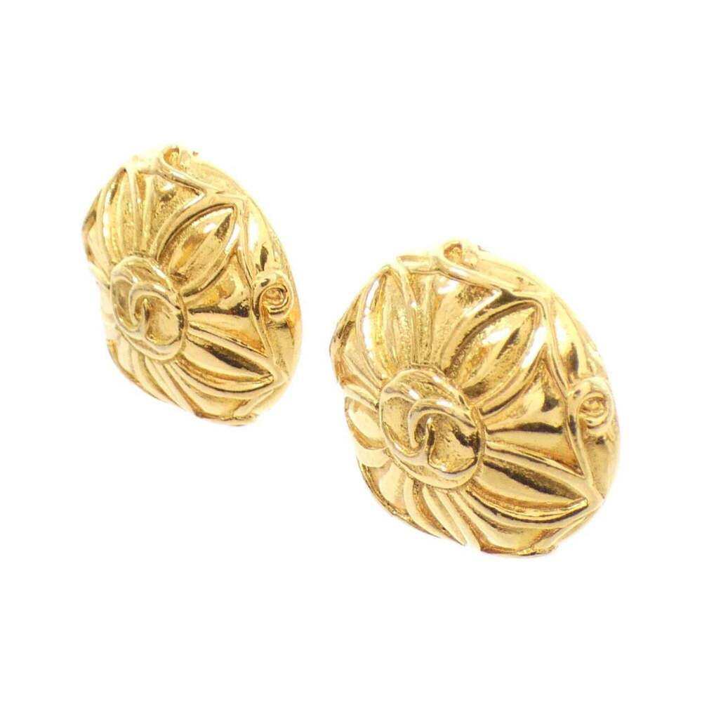 CHANEL Authentic Gold Earrings - Picture 2 of 8